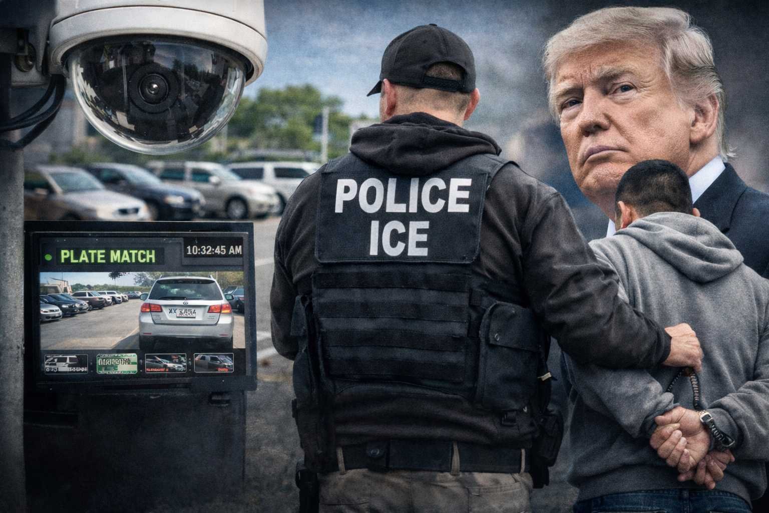 Police Used School Cameras to Help ICE Track Immigrants in Trump Crackdown, Records Reveal