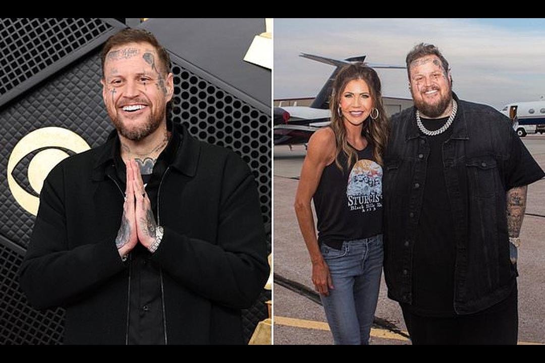 Jelly Roll Dodges ICE Question While Old Photos With Kristi Noem and Trump Allies Go Viral